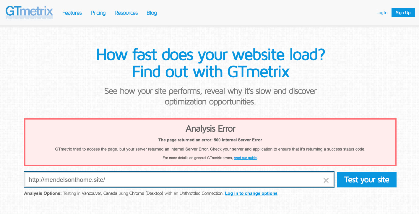 Site não lido no GTMetrix e Pagespeed - Wordpress - Comunidade Gerenciando  Web